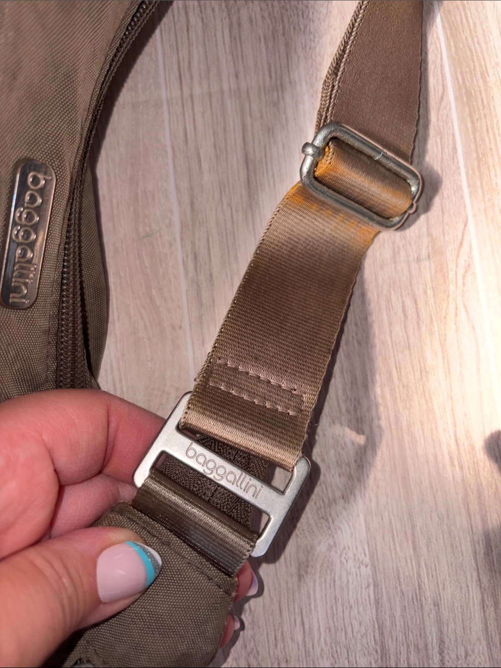 Baggallini Brown Shoulder Crossbody Bag - Picture 5 of 8